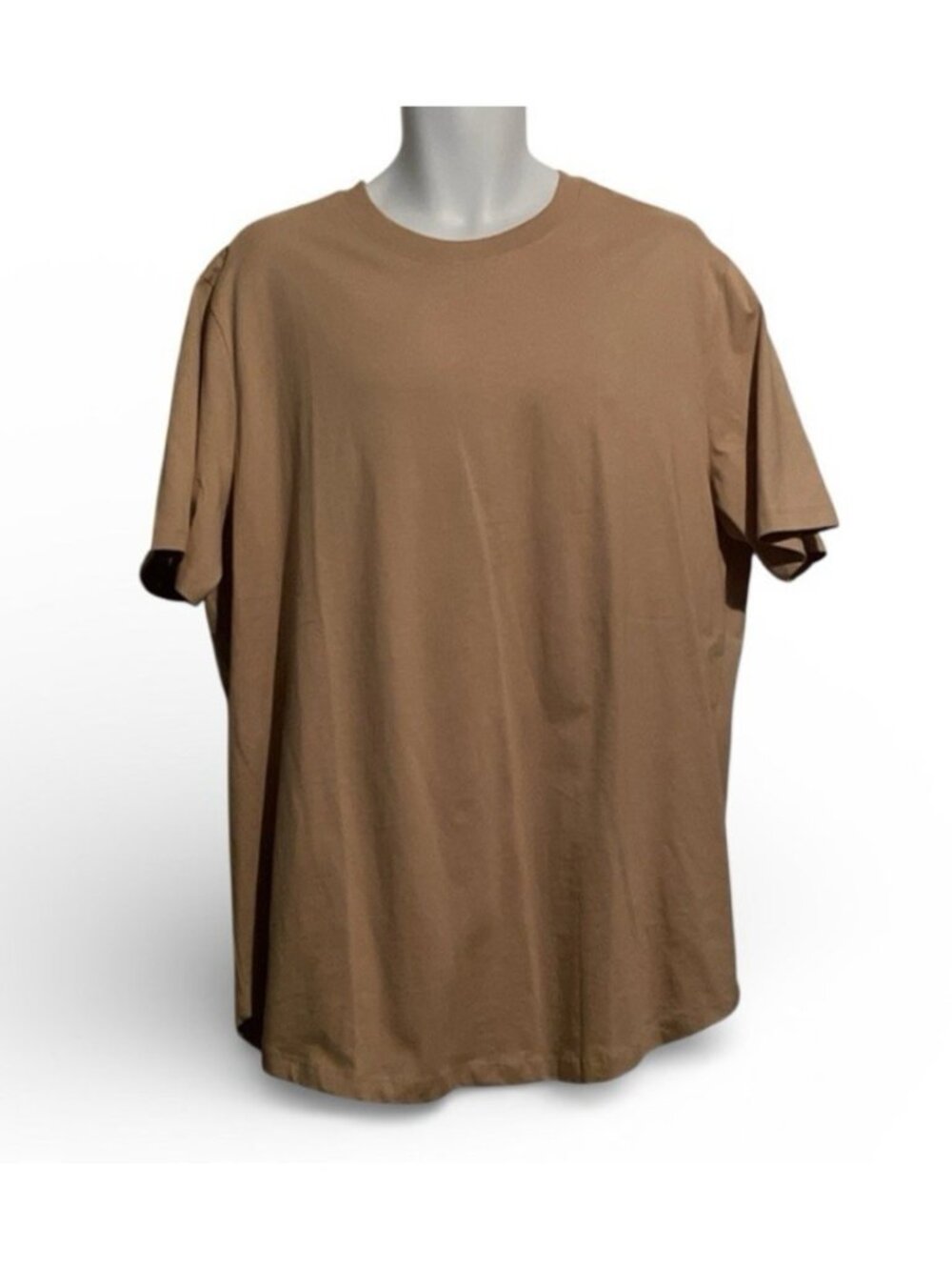 NOVA Mens T Shirt Size XL Tan Short Sleeve